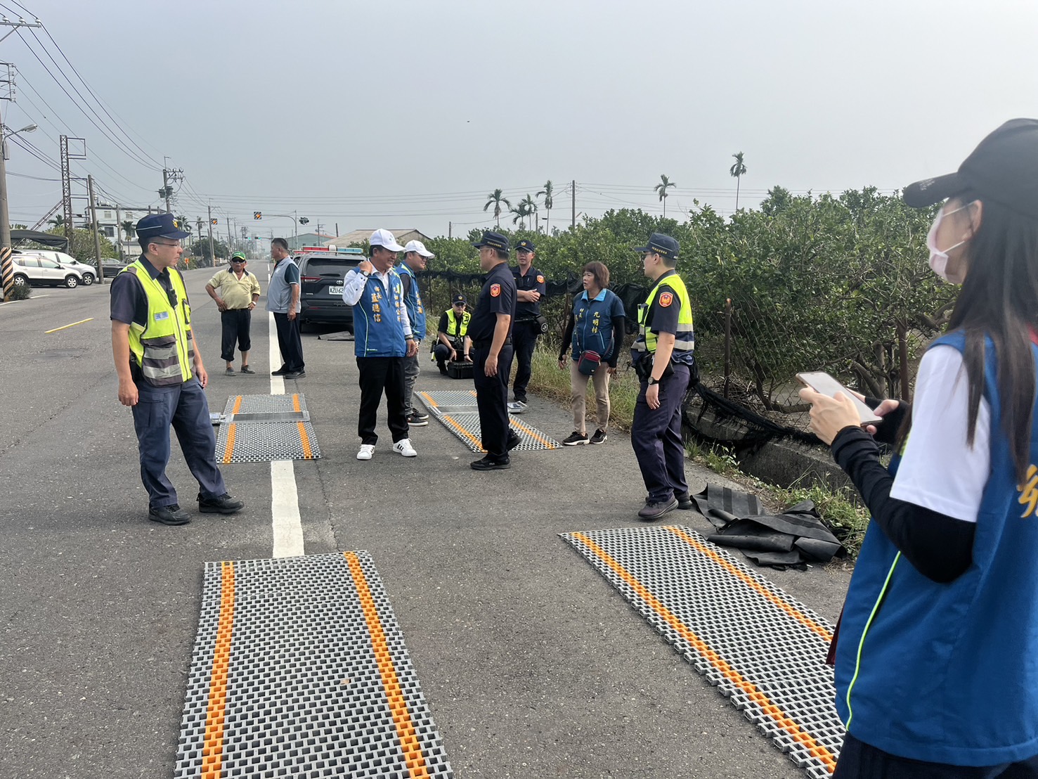 里港警分局強力執法 加強大型車違規取締